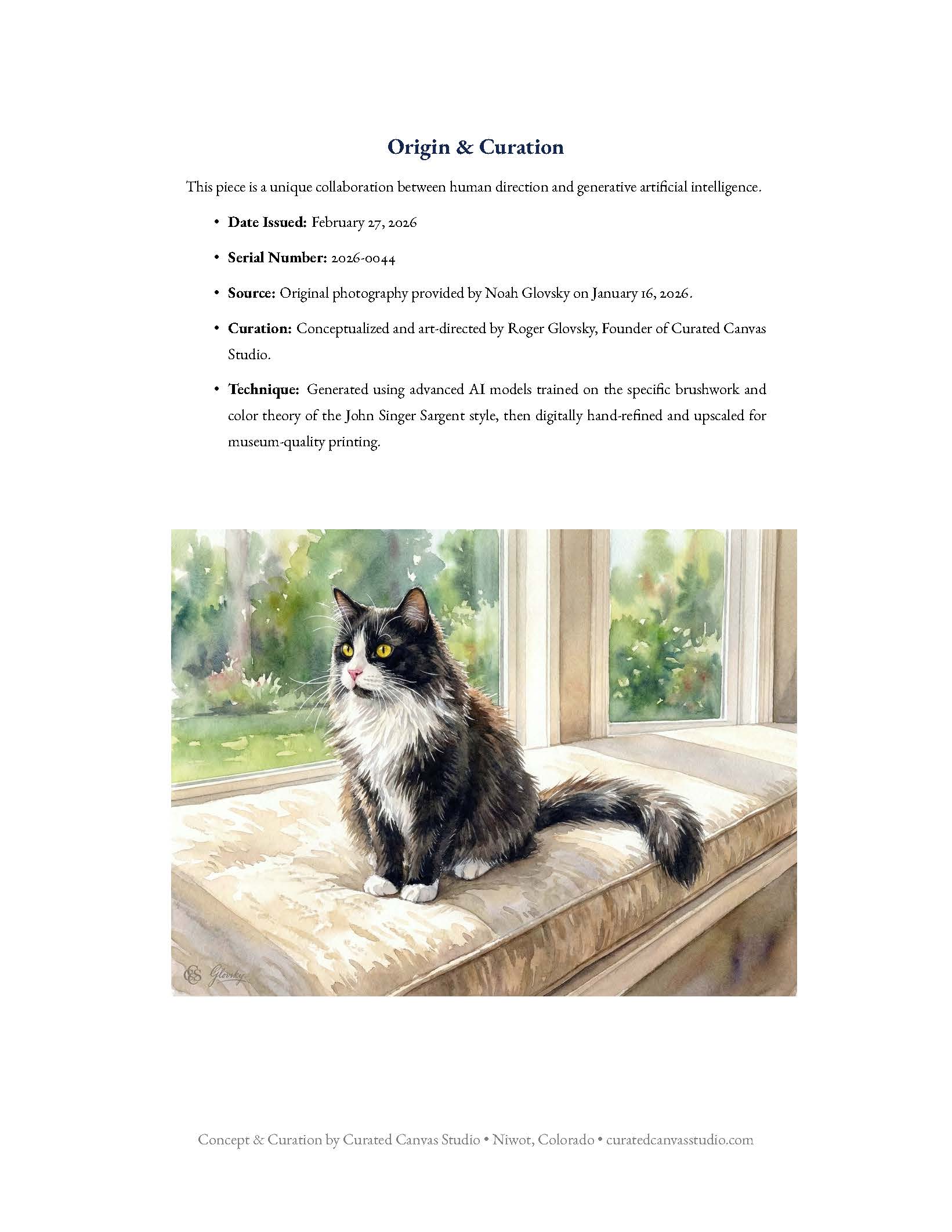 Origin & Curation for The Garden Sentinel
