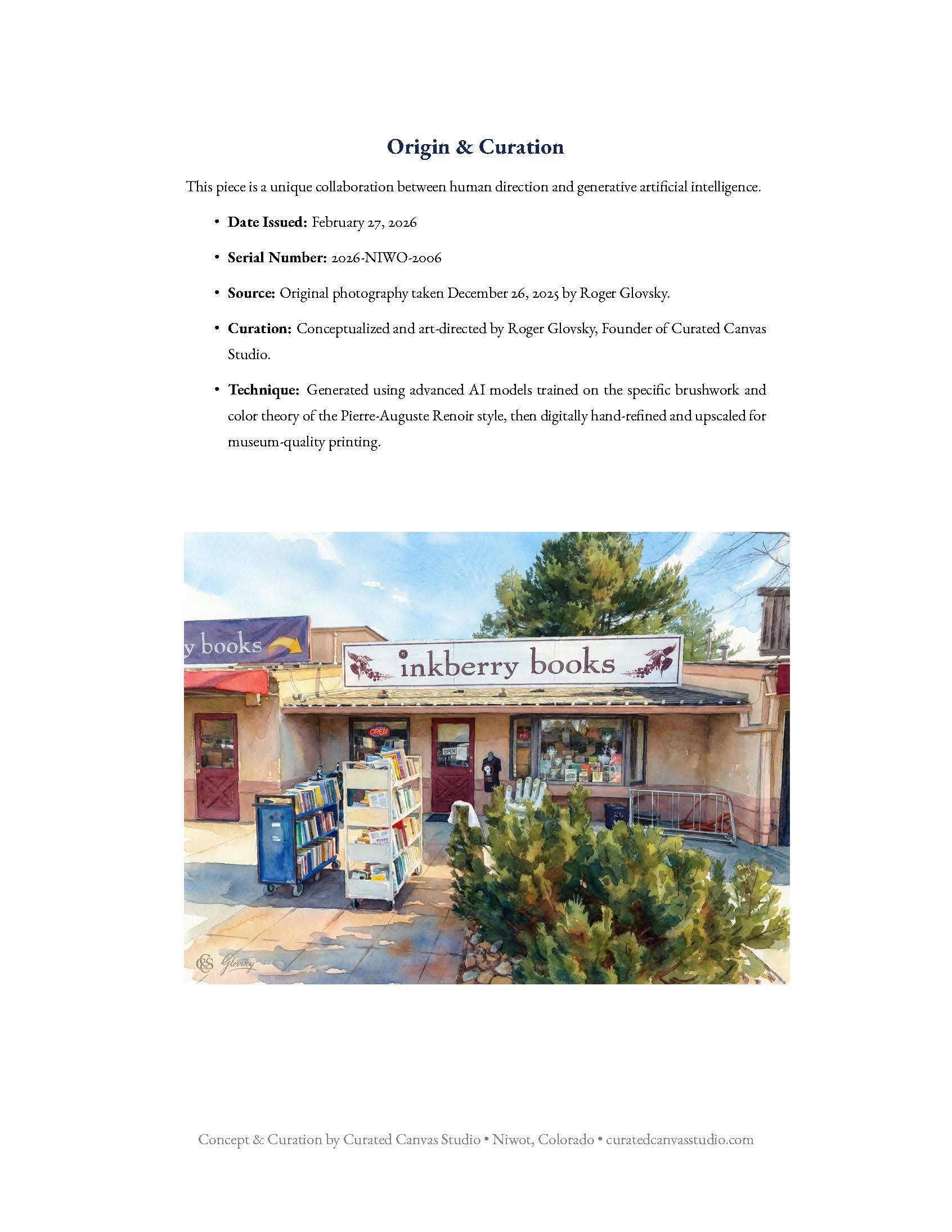 Origin & Curation for Inkberry Books