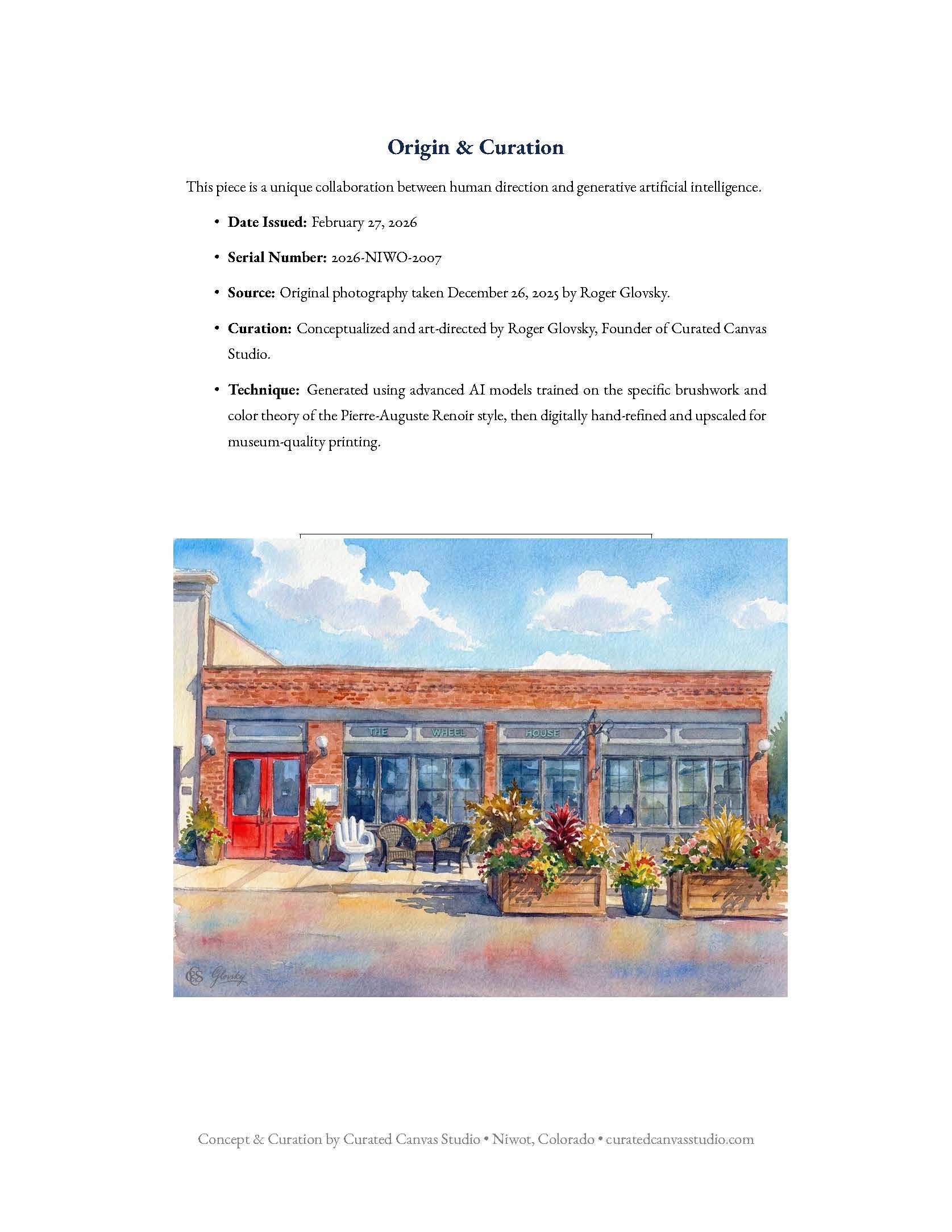 Origin & Curation for The Wheelhouse