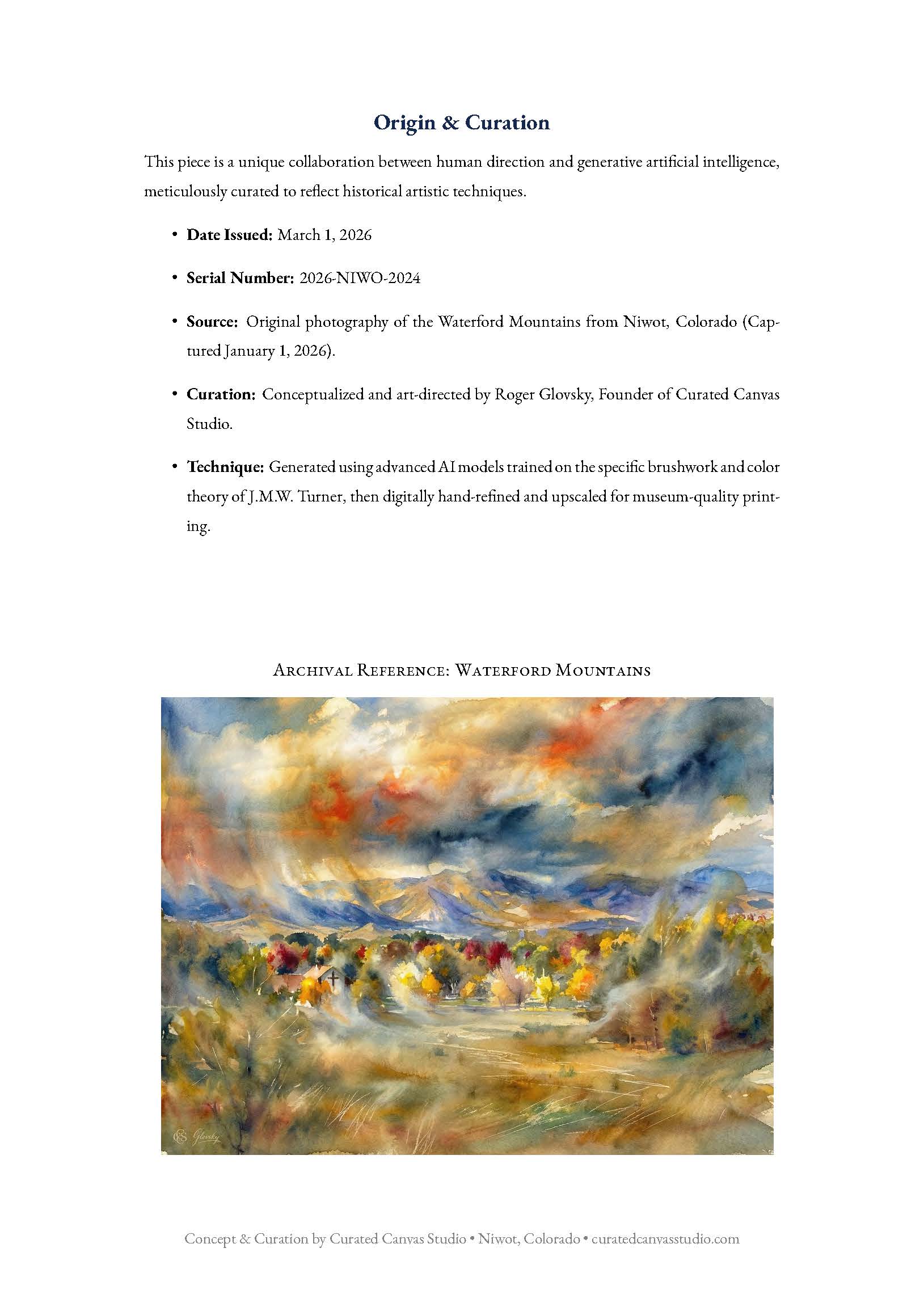 Origin & Curation of The Theater of Light