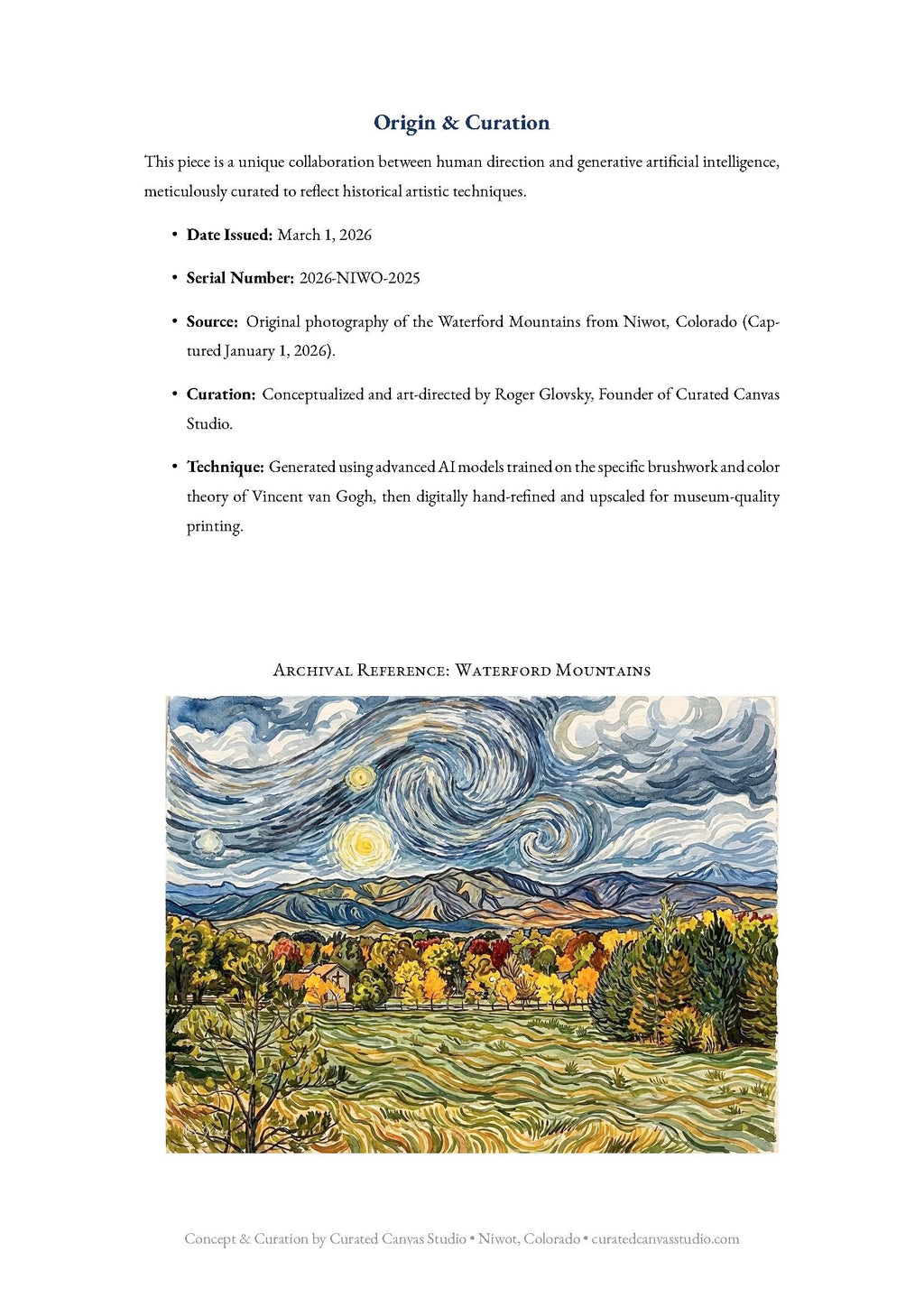 Origin & Curation of The Pulse of the Linig Earth