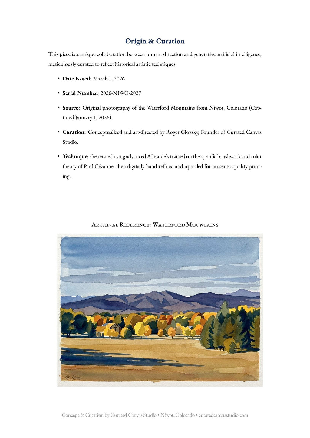 Origin & Curation of The Architecture of Nature