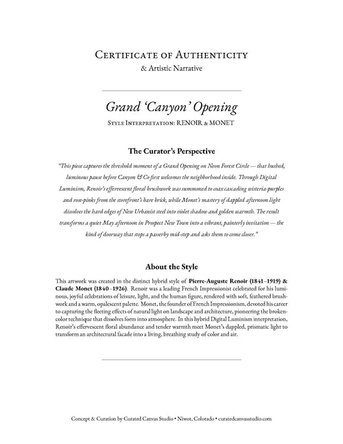 Canyon & Co: Grand Opening