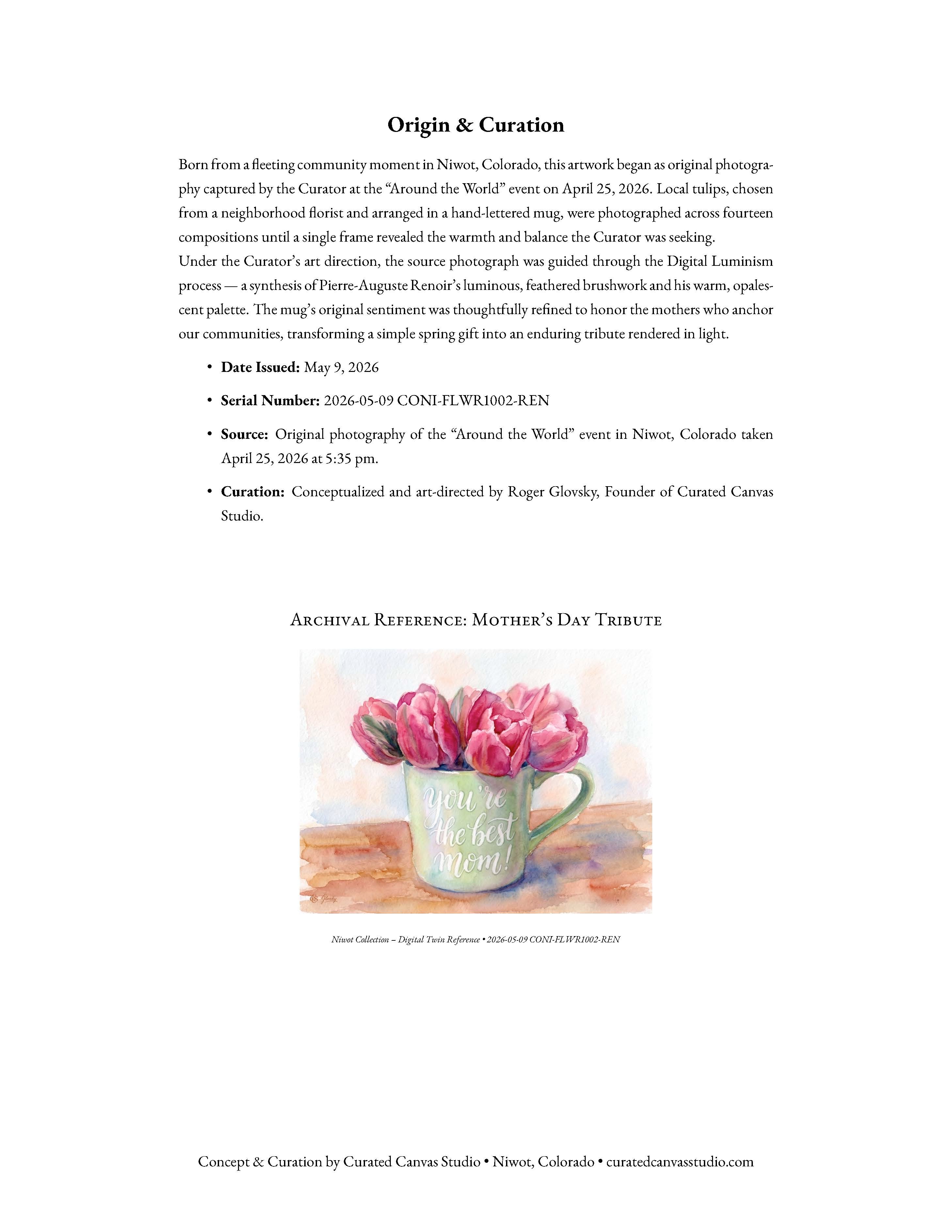 Mother's Day Tribute