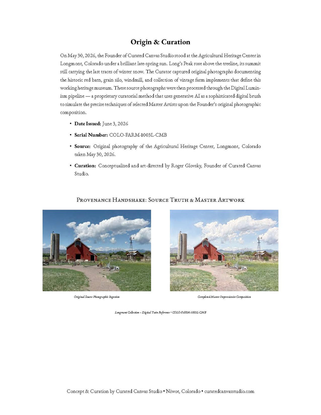 The Road Home: Heritage Barn