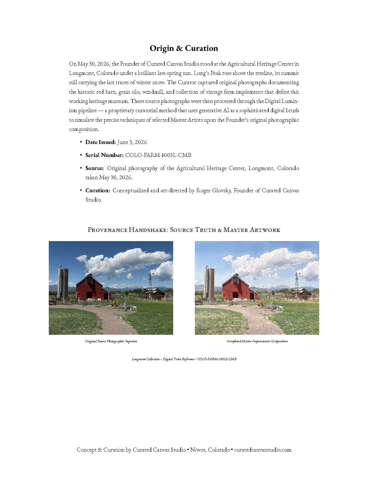 The Road Home: Heritage Barn
