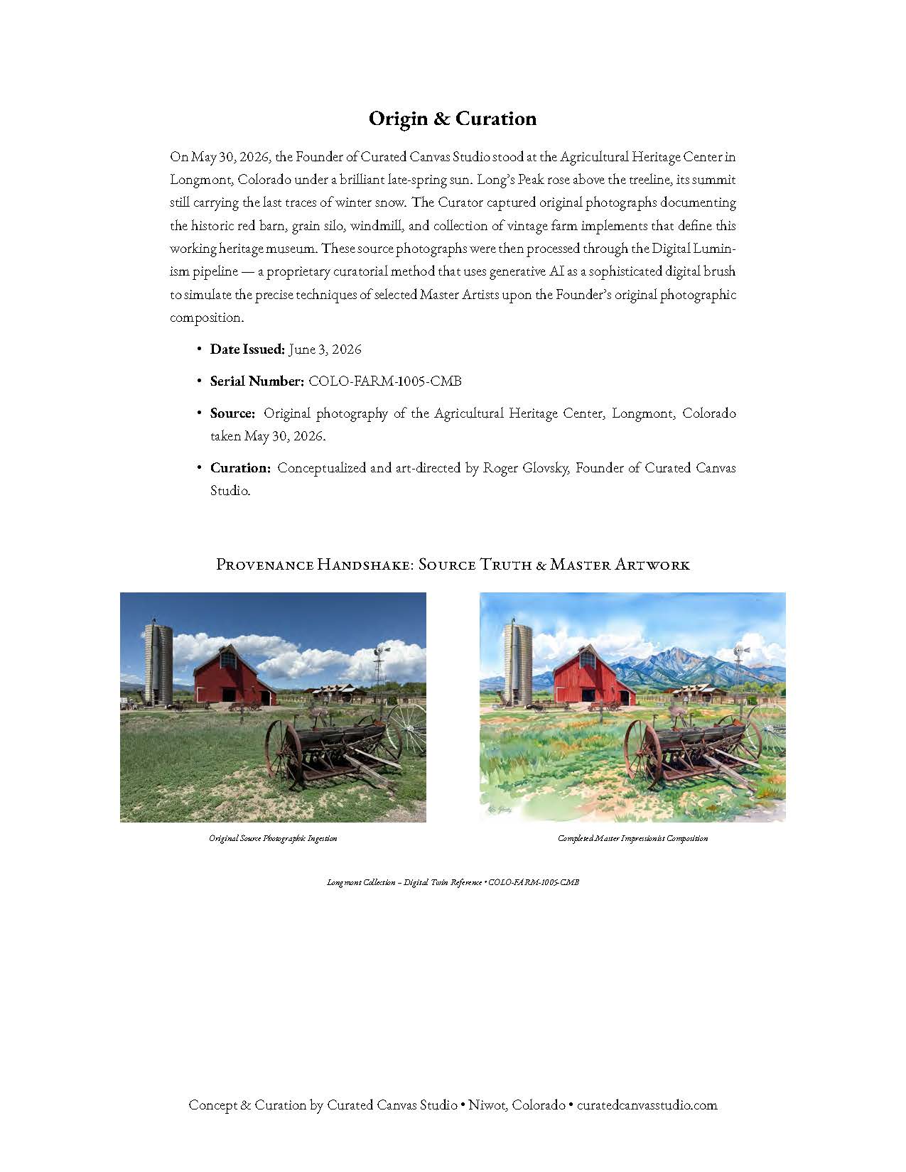 Heritage Farm at Long’s Peak