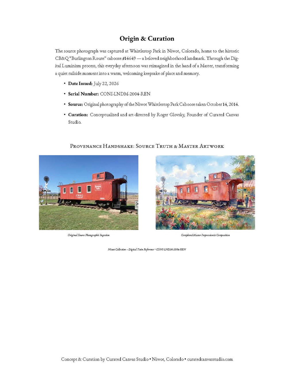 Caboose at Whistlestop
