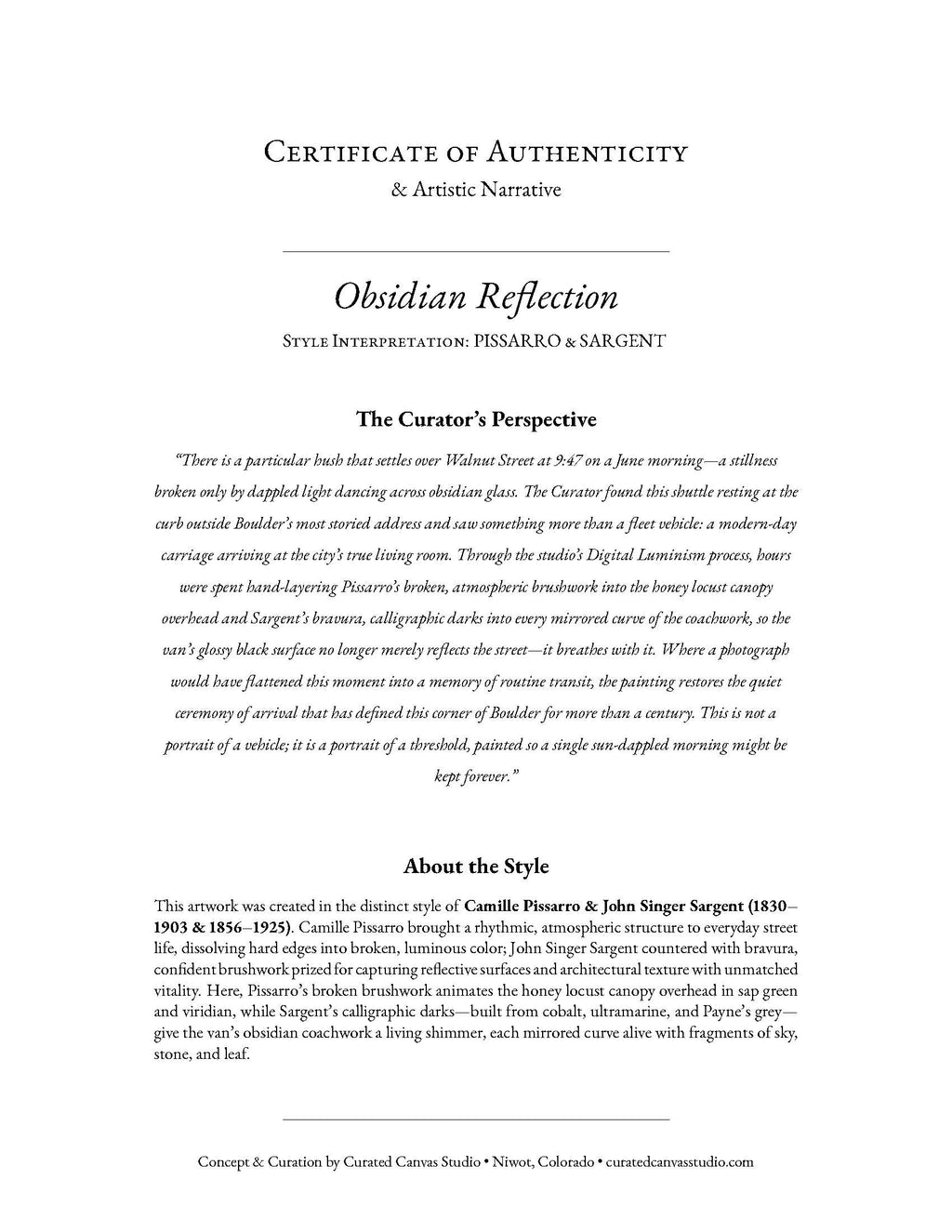 Obsidian Reflection